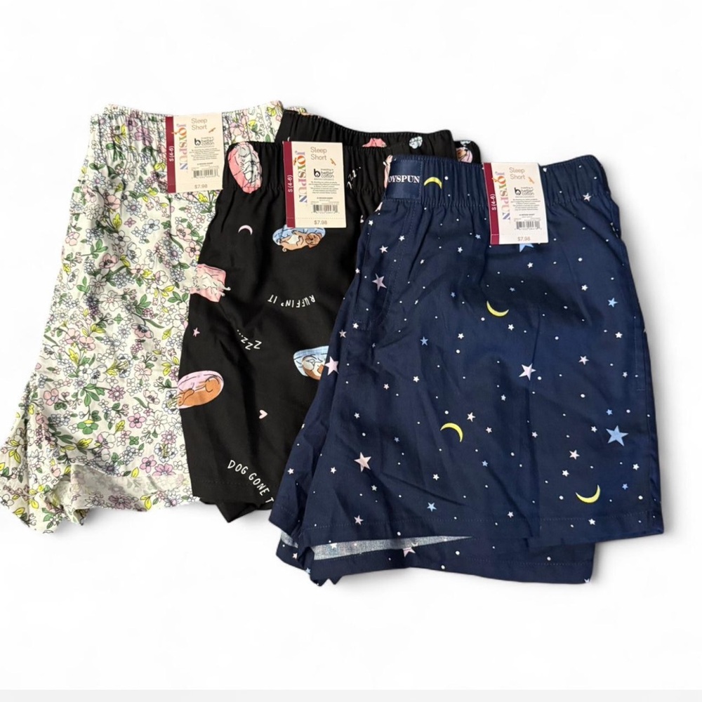 Bundle of Joyspun Sleep Shorts 

Cotton and Rayon 

NWT